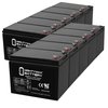 Mighty Max Battery ML7-12 - 12V 7.2AH Replacement Battery Compatible with Power Patrol Backup SEC1075 - 10PK MAX3428941